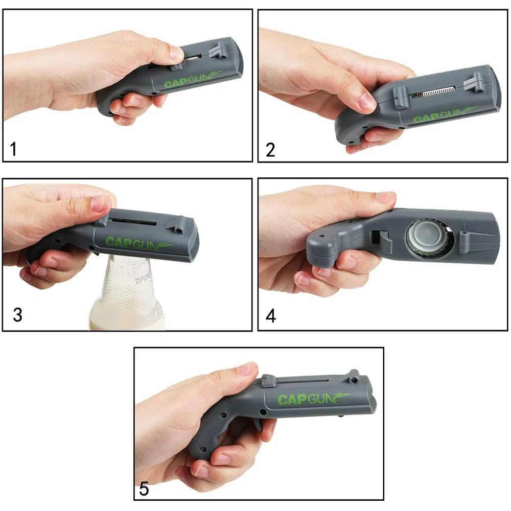 Cap Gun Bottle Opener